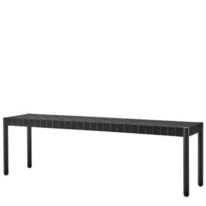 Betty Bank, TK5, 157 cm, Schwarz / Leinen schwarz