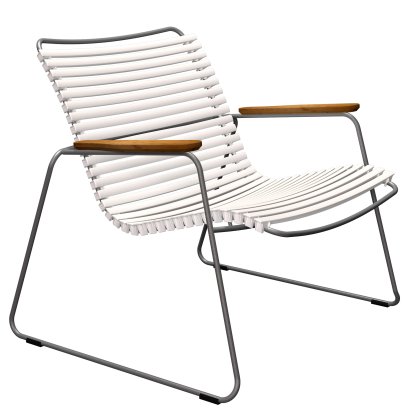 Click Roomy Loungestuhl, Muted White