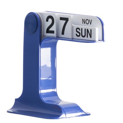 Timor Tischkalender, Blau