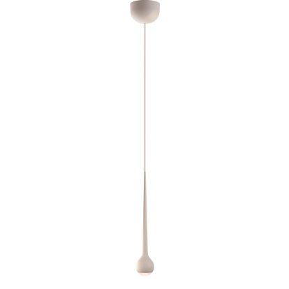 Falling Sun Pendelleuchte, Sand white, 1 Schirm - höhenverstellbar