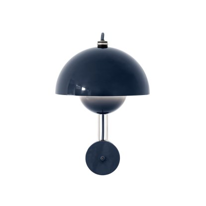 Flowerpot VP8 Wandleuchte, Steel blue
