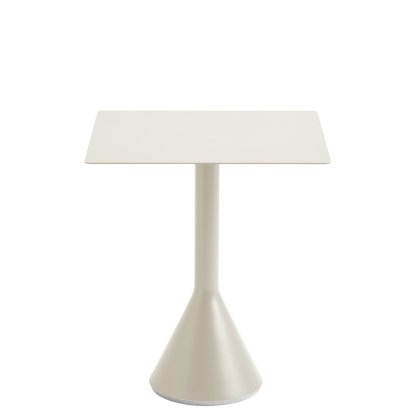 Palissade Cone Tisch, L 65 x B 65 x H 74, Cream white