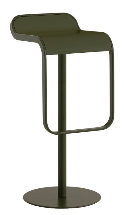 LEM Barhocker, 80 cm - fix, Olivgrün lackiert