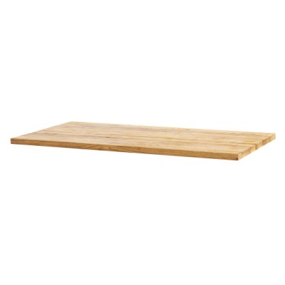 Tiptoe Tischplatte Holz, rechteckig