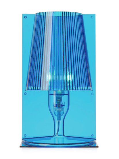 Take Tischleuchte, Transparent, Himmelblau