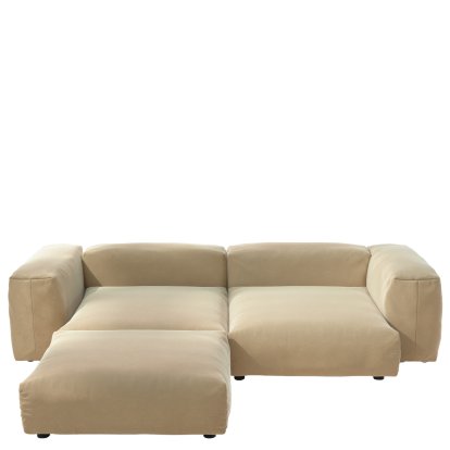 Vetsak Sofa Set 3, Suave - Creme, Ohne Kissen