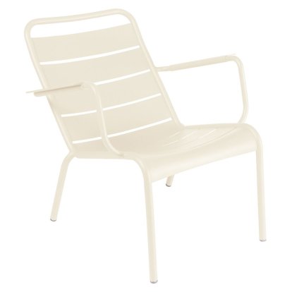 Luxembourg Tiefer Sessel, Beige Latte