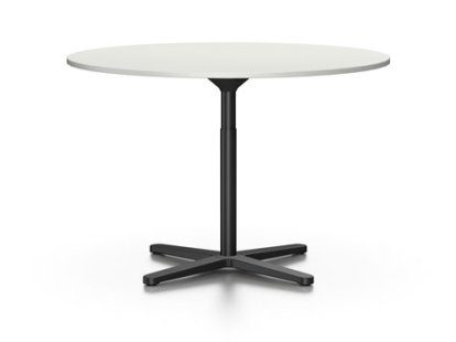 Super Fold Table, Ø 79,5 cm, Melamin direktbeschichtet weiß