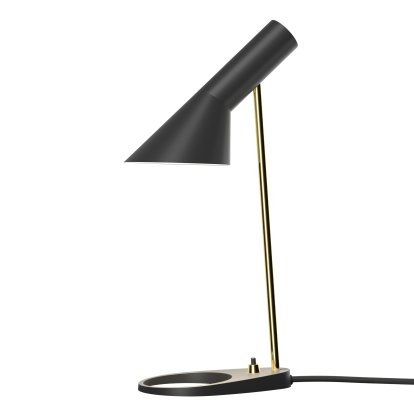 AJ Mini Tischleuchte, Schwarz/Messing