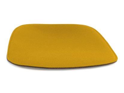 Sitzauflage für Eames Armchairs, Mit Polster, safran