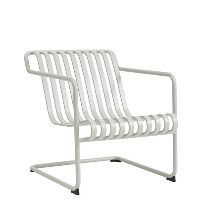 Palissade Lounge Freischwinger, Sky grey