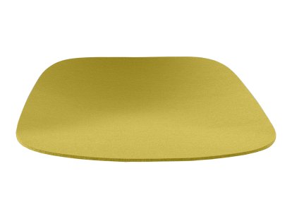 Sitzauflage für Eames Armchairs, Ohne Polster, senf