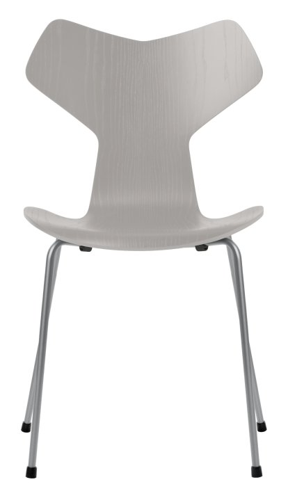Grand Prix 3130 Stuhl, Gefärbte Esche, Nine grey, Silver grey
