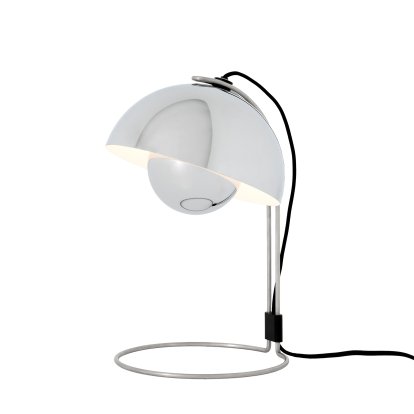 Flowerpot VP4 Tischleuchte, Chrome-plated