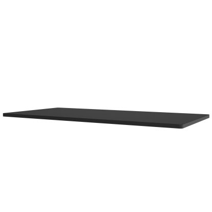 Panton Wire Top Panel, Doppelt groß (H 1,2 x B 70,1 x T 34,8 cm), MDF Black