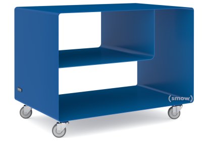 Rollwagen R 106, Einfarbig, Enzianblau (RAL 5010), Industrierollen