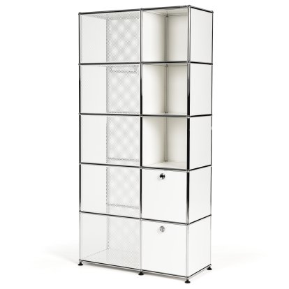 USM Haller Garderobenschrank Typ 3, Reinweiß RAL 9010