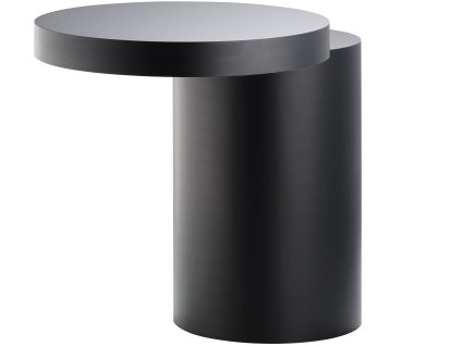 K8 Couchtisch, K8A: Ø 44 x H 50 cm, Schwarz