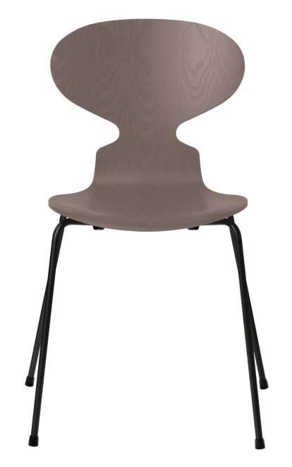 Ameise 3101 Stuhl, Gefärbte Esche, Deep clay, Black