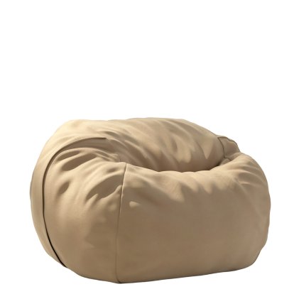 Vetsak Sitzsack, M (H 70 x Ø 110 cm), Leather - Beige