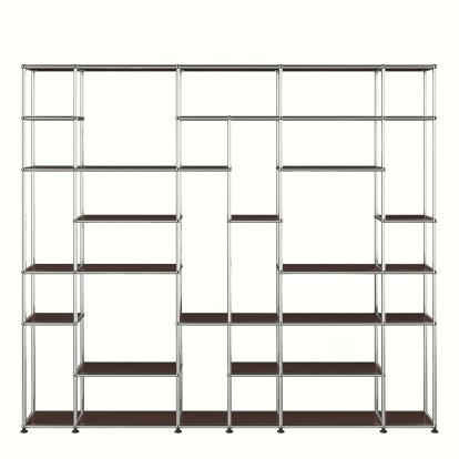 USM Haller Wohnzimmer Regal XXL, USM braun