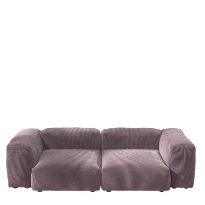 Vetsak Sofa Set 2, M, Cord velours - Blossom, Ohne Kissen