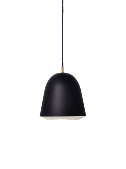 Caché Pendelleuchte, S: H 21 x Ø 20 cm, Black