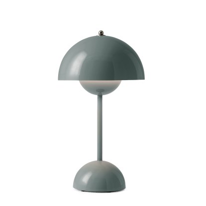 Flowerpot VP9 Akkuleuchte, Stone blue