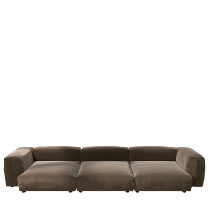 Vetsak Sofa Set 5, Suave - Espresso, Ohne Kissen
