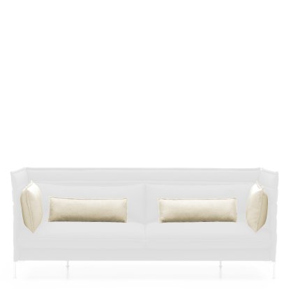 Kissensatz für Alcove Sofa, Für 3-Sitzer, Credo, Crème