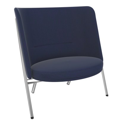 D70 Sessel, Stoff Arco - circus, Chrom