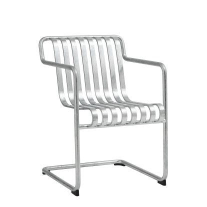 Palissade Dining Freischwinger, Hot galvanized