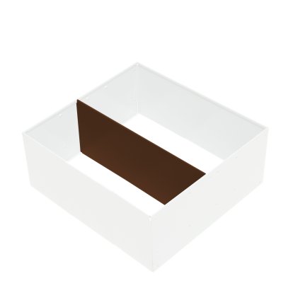 Zwischenwand für USM Einlegerahmen (Ausziehtür), 50 cm, USM braun
