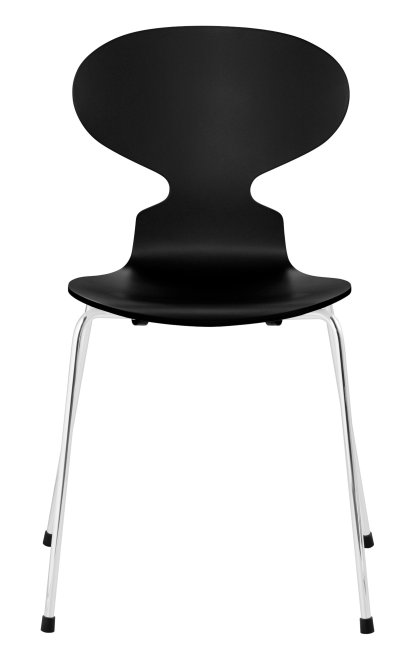 Ameise 3101 Stuhl, Lack, Black, Chrome