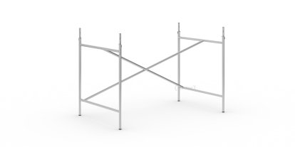 Eiermann 1 Tischgestell , Silber, versetzt, 110 x 66 cm, Mit Verlängerung (Höhe 72-85 cm)