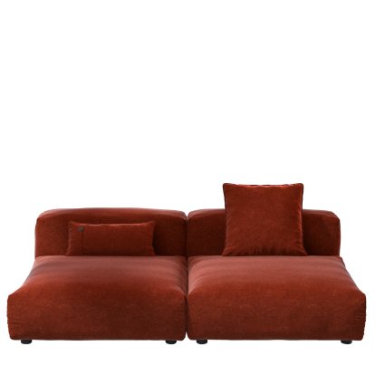 Vetsak Sofa Set 1, L, Suave - Saffron, Mit Kissen
