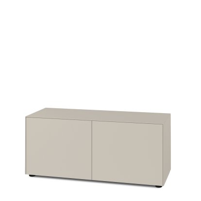 Nex Pur Box 2.0 mit Türen, 48 cm, H 50 cm x B 120 cm (mit Doppeltür), Silk