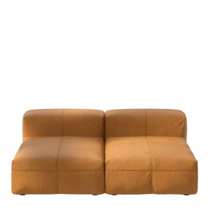 Vetsak Sofa Set 1, M, Leather - Brown, Ohne Kissen