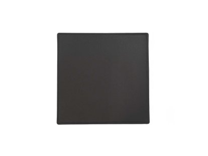 Lederauflage für USM Haller , On top, 35 x 35 cm, Anthrazitgrau