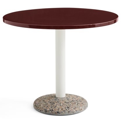 Ceramic Tisch, Bordeaux ceramic, Ø 90 cm