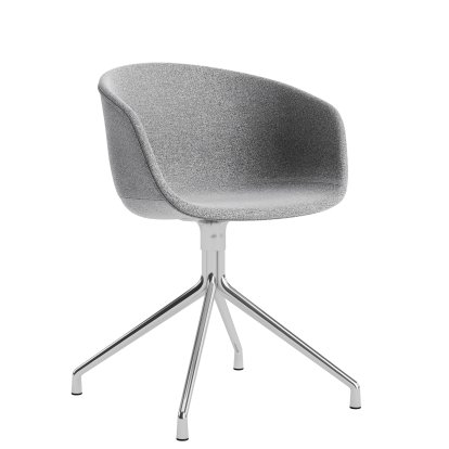 About A Chair AAC 21 Stuhl, Hallingdal 130 - hellgrau, Aluminium poliert