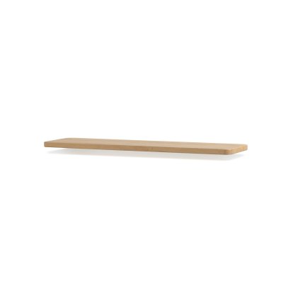Tiptoe Tischplatte Holz, rechteckig, 120 x 30 cm, Eiche massiv