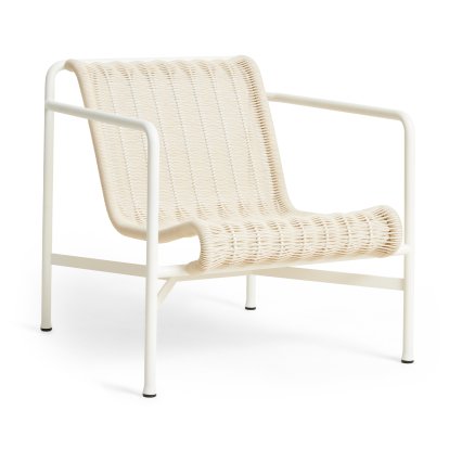 Palissade Loungesessel Cord, Cream white