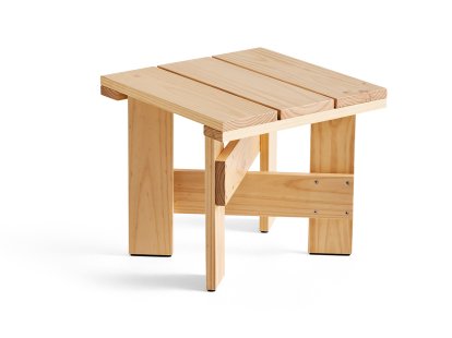 Crate Low Tisch, Kiefer lackiert