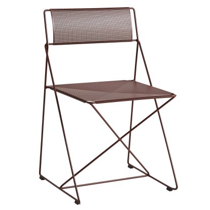 X-Line Outdoor Stuhl, Iron red, Pulverbeschichtet